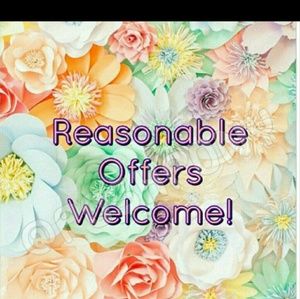 Reasonable offers are welcome. Not in rush!